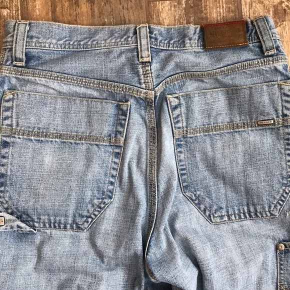 Premium Vintage Denim Tommy Hilfiger carpenter painters jeans size 32 - Picture 5 of 10